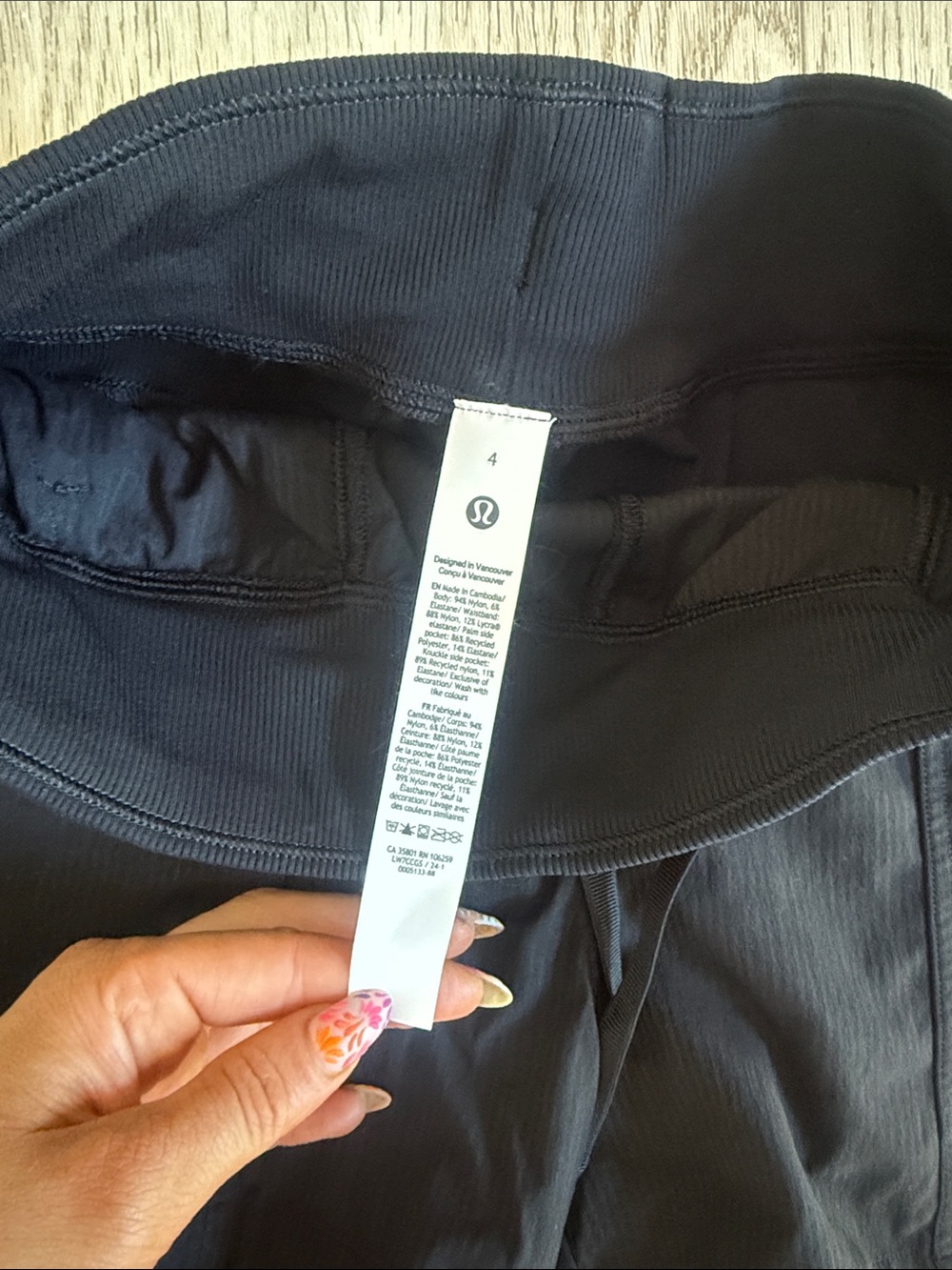 lululemon athletica Black Dance Studio short high rise Elastic Waist Athletic - Picture 2 of 4